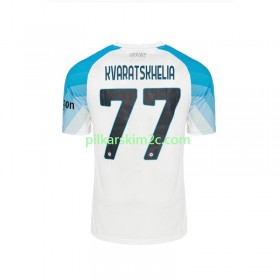 Koszulka SSC NAPOLI Face Game Kvaratskhelia 77 Główna 2022/23 Koszulki Piłkarskie